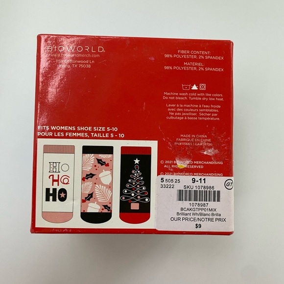 2 for 10$ - Christmas socks - Picture 3 of 3